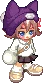 Dark Purple Kitty Beanie Skin